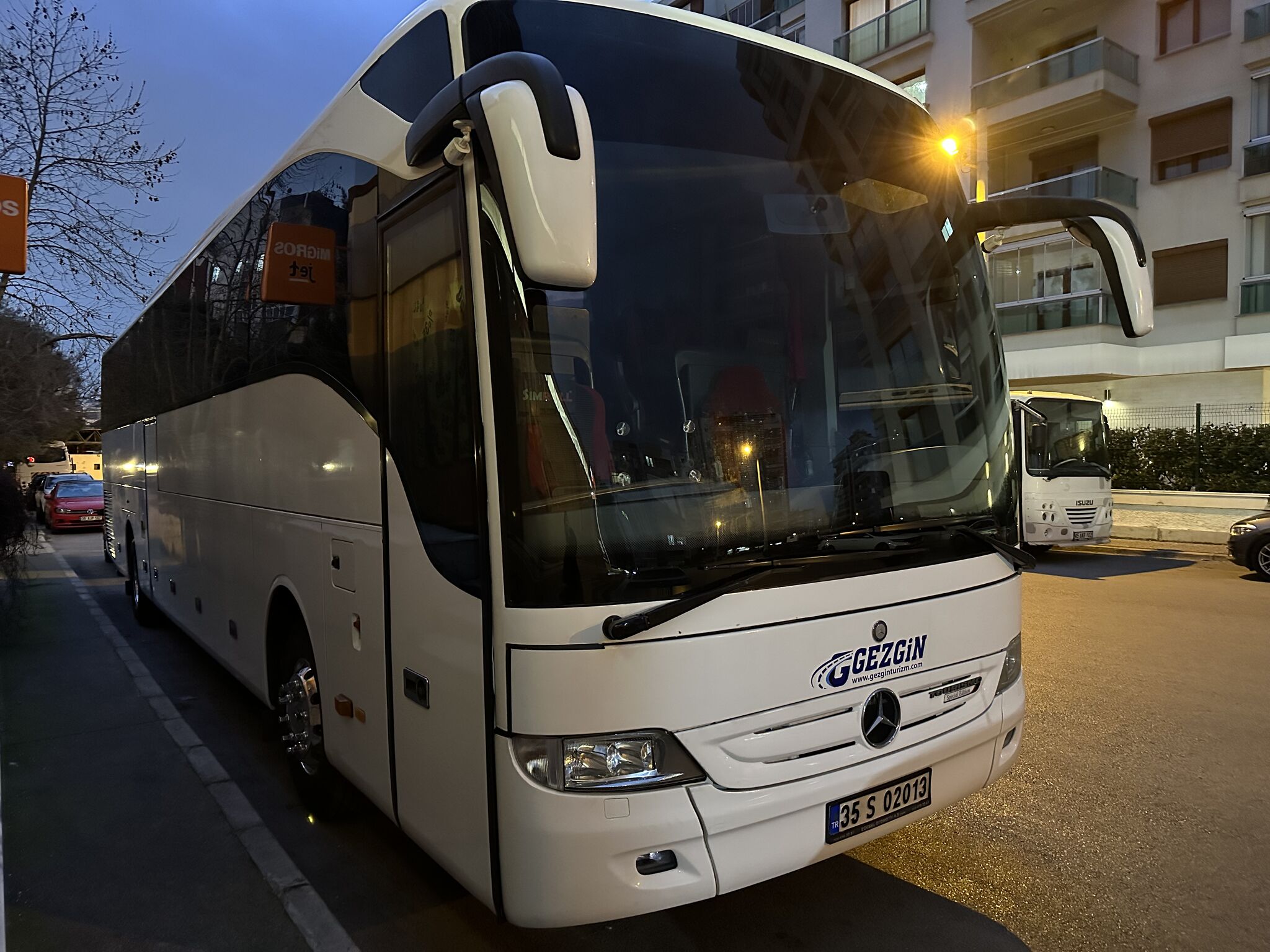 Gezgin Turizm Şoförü Görev Başında