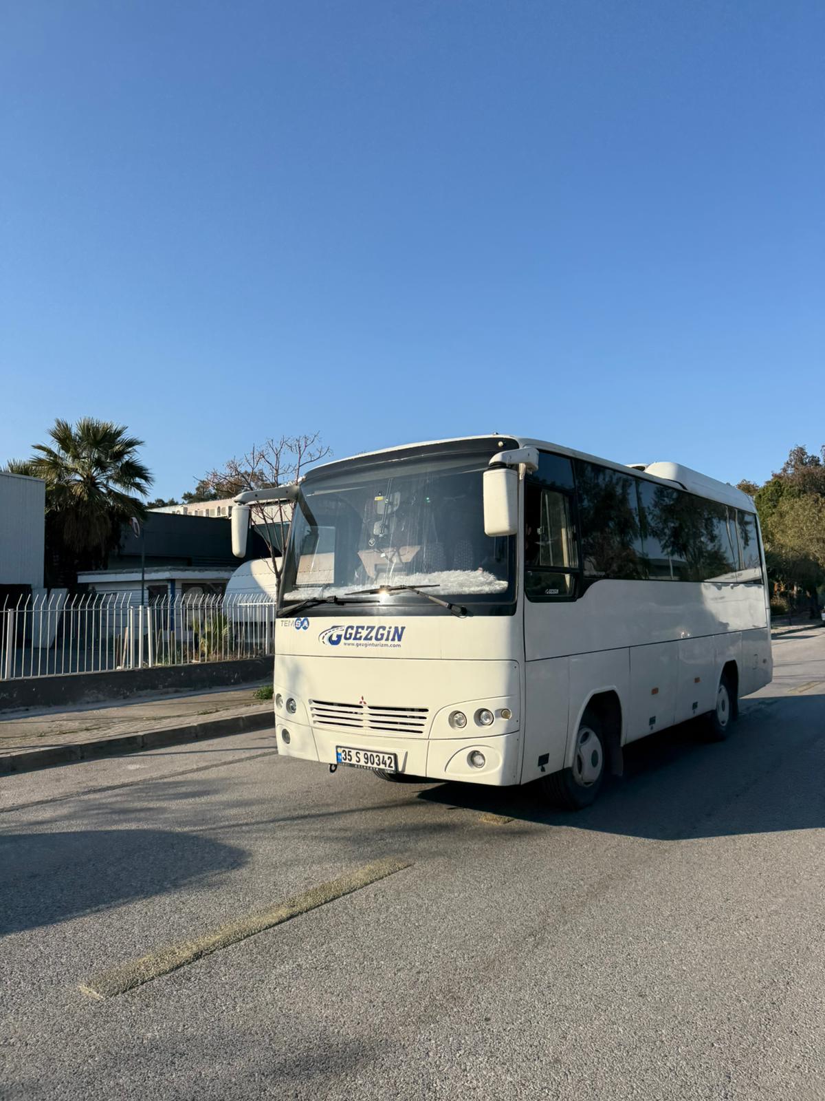 Gezgin Turizm Şoförü Görev Başında